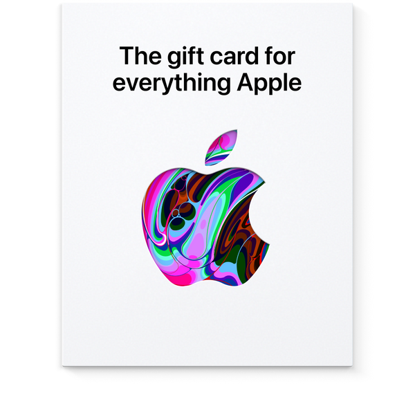 Apple Gift Card - App Store, iTunes, iPhone, iPad, AirPods, MacBook, accessories and more (eGift)